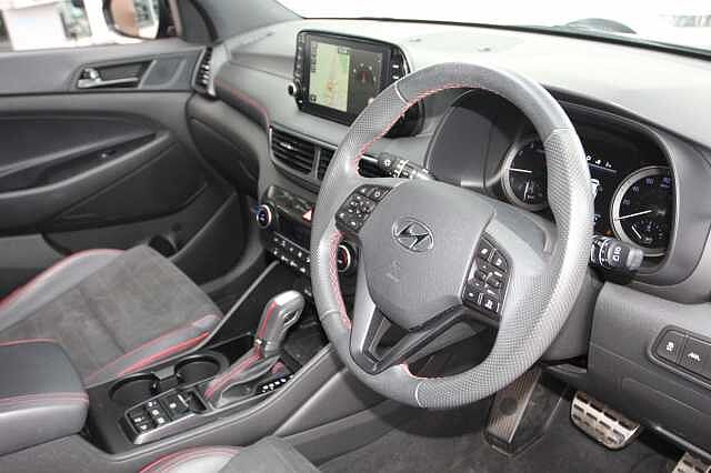 Hyundai TUCSON 1.6 TGDi 177 N Line 5dr 2WD DCT Black