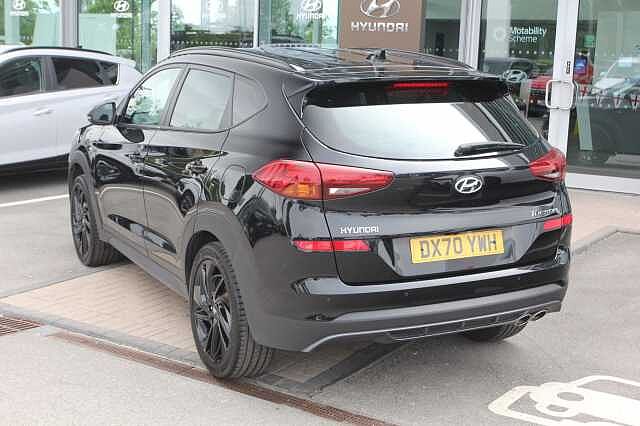 Hyundai TUCSON 1.6 TGDi 177 N Line 5dr 2WD DCT Black