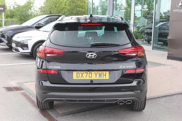 Hyundai TUCSON 1.6 TGDi 177 N Line 5dr 2WD DCT Black