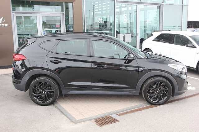 Hyundai TUCSON 1.6 TGDi 177 N Line 5dr 2WD DCT Black
