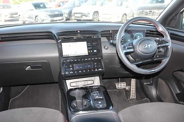 Hyundai TUCSON 1.6 TGDi Hybrid 230 N Line 5dr 2WD Auto White