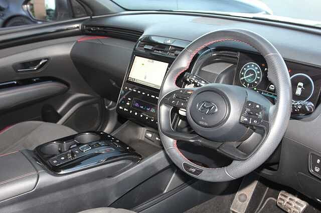 Hyundai TUCSON 1.6 TGDi Hybrid 230 N Line 5dr 2WD Auto White