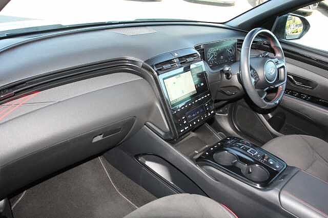 Hyundai TUCSON 1.6 TGDi Hybrid 230 N Line 5dr 2WD Auto White