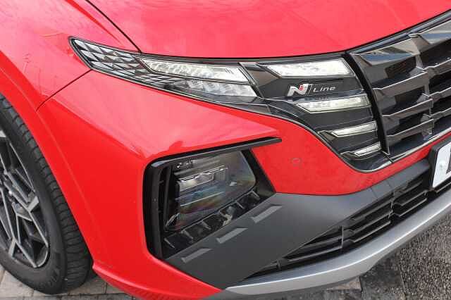 Hyundai TUCSON 1.6 TGDi Hybrid 230 N Line S 5dr 2WD Auto Red