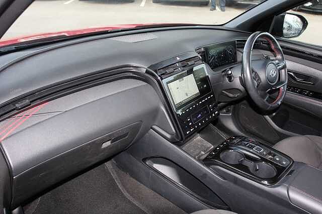 Hyundai TUCSON 1.6 TGDi Hybrid 230 N Line S 5dr 2WD Auto Red