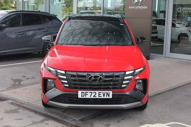 Hyundai TUCSON 1.6 TGDi Hybrid 230 N Line S 5dr 2WD Auto Red