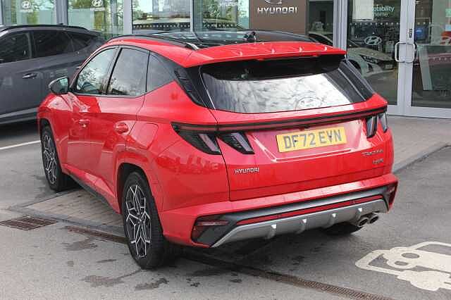 Hyundai TUCSON 1.6 TGDi Hybrid 230 N Line S 5dr 2WD Auto Red