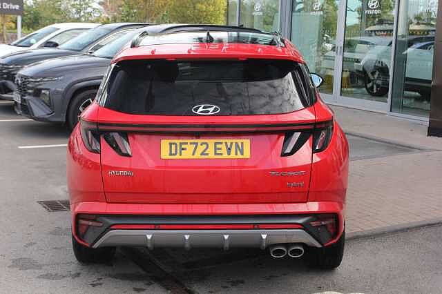 Hyundai TUCSON 1.6 TGDi Hybrid 230 N Line S 5dr 2WD Auto Red