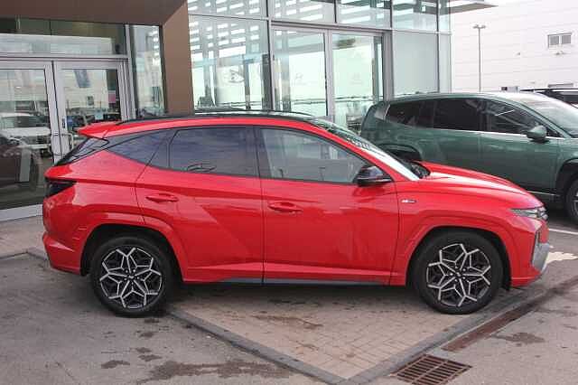 Hyundai TUCSON 1.6 TGDi Hybrid 230 N Line S 5dr 2WD Auto Red
