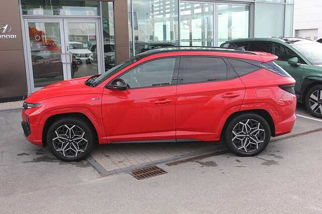 Hyundai TUCSON 1.6 TGDi Hybrid 230 N Line S 5dr 2WD Auto Red