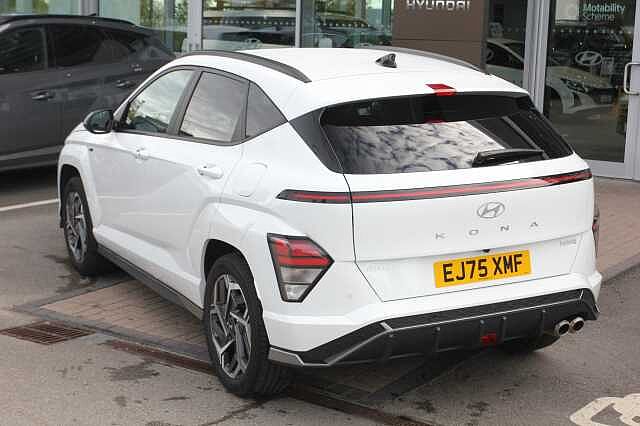 Hyundai KONA 1.6 Hybrid 138 N Line 5dr DCT White
