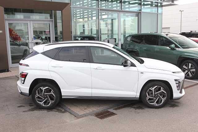 Hyundai KONA 1.6 Hybrid 138 N Line 5dr DCT White