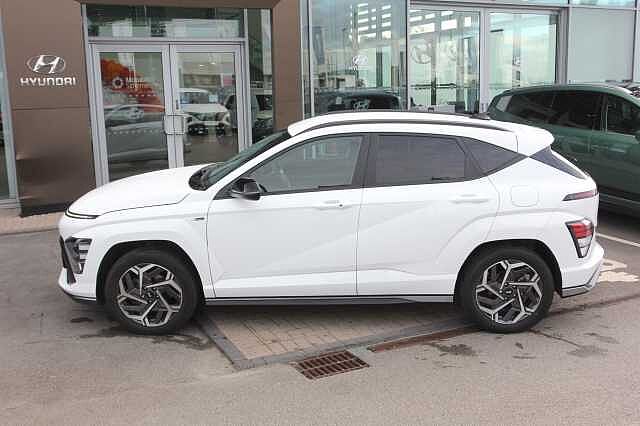 Hyundai KONA 1.6 Hybrid 138 N Line 5dr DCT White