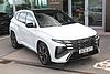 Hyundai TUCSON 1.6T 150 N Line S 5dr DCT White