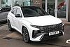 Hyundai TUCSON 1.6T Hybrid N Line S 5dr Auto White