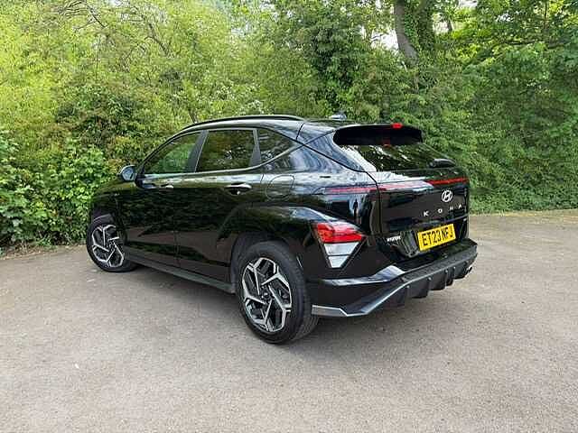 Hyundai KONA 1.6 GDi Hybrid N Line 5dr DCT Abyss Black