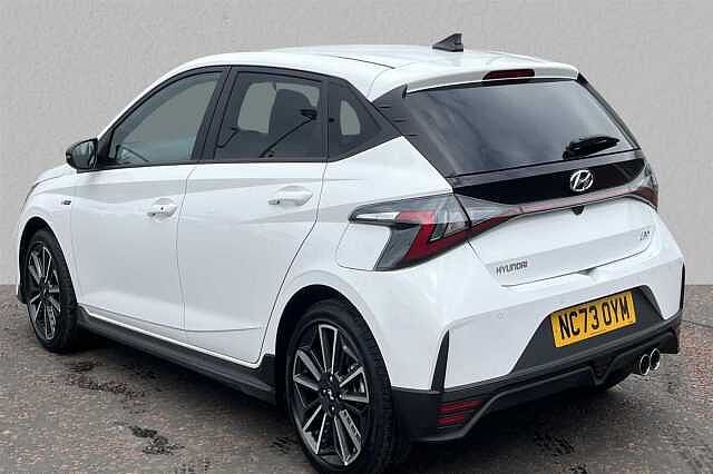 Hyundai I20 5 Dr 1.0 T-GDi 120ps N Line 48 Volt Hybrid Solid - Atlas white