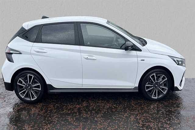 Hyundai I20 5 Dr 1.0 T-GDi 120ps N Line 48 Volt Hybrid Solid - Atlas white