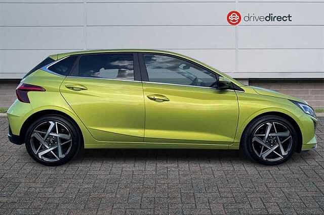 Hyundai I20 1.0 T-GDi Ultimate Hatchback 5dr Petrol DCT Euro 6 (s/s) (100 ps) Yellow