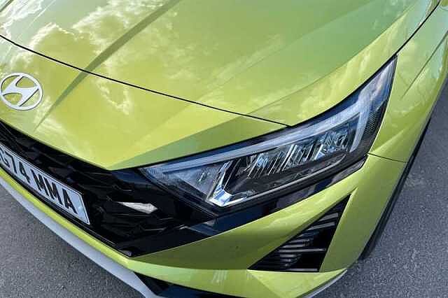 Hyundai I20 1.0 T-GDi Ultimate Hatchback 5dr Petrol DCT Euro 6 (s/s) (100 ps) Yellow
