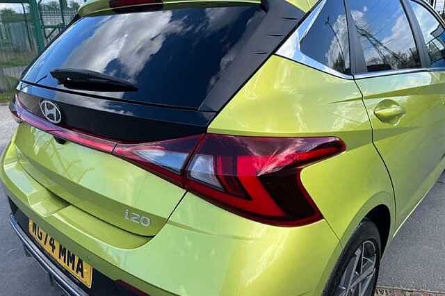 Hyundai I20 1.0 T-GDi Ultimate Hatchback 5dr Petrol DCT Euro 6 (s/s) (100 ps) Yellow