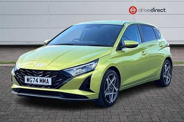 Hyundai I20 1.0 T-GDi Ultimate Hatchback 5dr Petrol DCT Euro 6 (s/s) (100 ps) Yellow