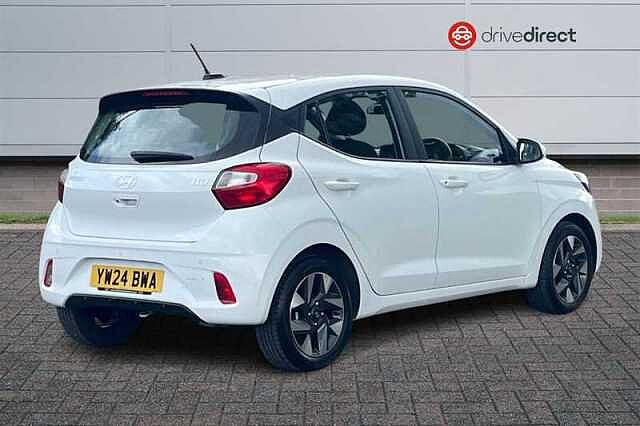 Hyundai I10 1.0 Advance Hatchback 5dr Petrol Manual Euro 6 (s/s) (63 ps) White