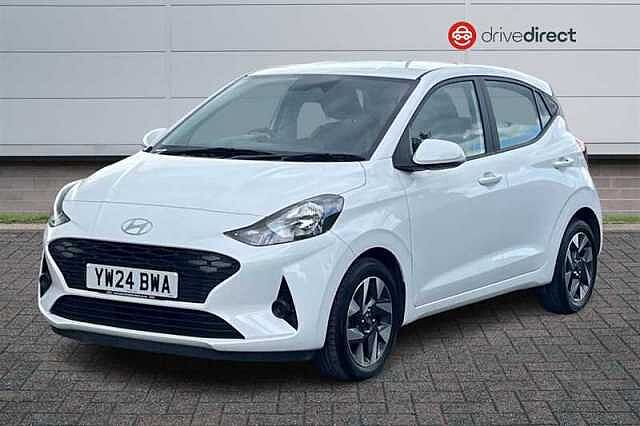 Hyundai I10 1.0 Advance Hatchback 5dr Petrol Manual Euro 6 (s/s) (63 ps) White