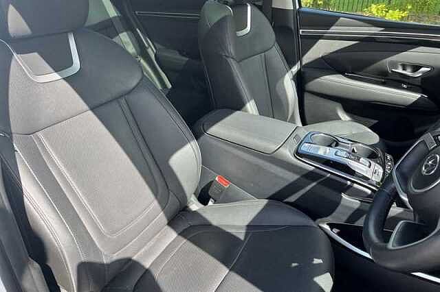 Hyundai TUCSON 1.6 h T-GDi Ultimate SUV 5dr Petrol Hybrid Auto Euro 6 (s/s) (230 ps) White