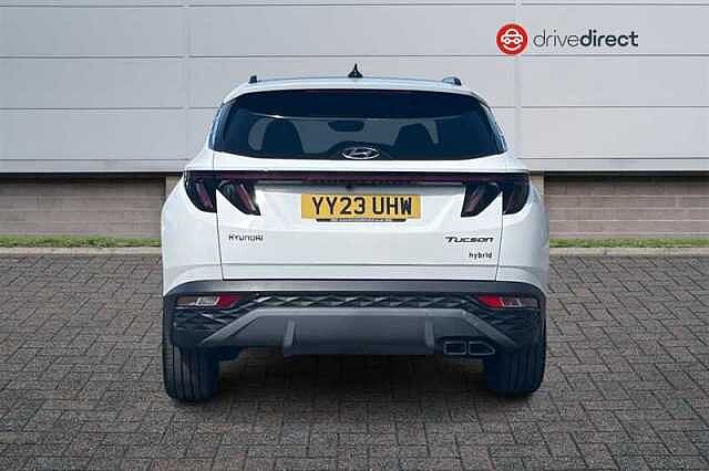 Hyundai TUCSON 1.6 h T-GDi Ultimate SUV 5dr Petrol Hybrid Auto Euro 6 (s/s) (230 ps) White