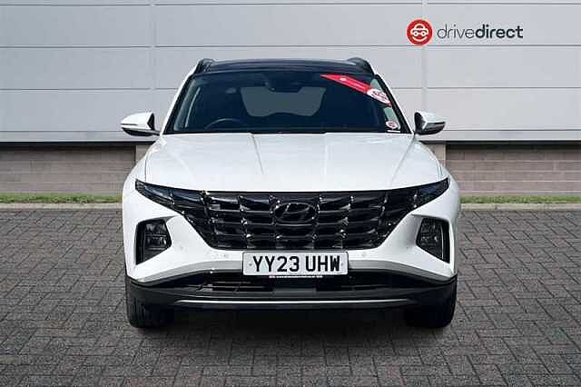 Hyundai TUCSON 1.6 h T-GDi Ultimate SUV 5dr Petrol Hybrid Auto Euro 6 (s/s) (230 ps) White