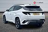 Hyundai TUCSON 1.6 T-GDi N Line SUV 5dr Petrol Hybrid Auto Euro 6 (s/s) (215 ps) White