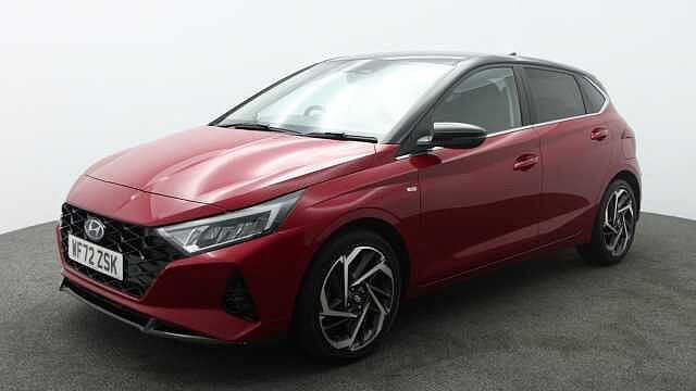 Hyundai I20 1.0 T-GDi MHEV Ultimate Hatchback 5dr Petrol Hybrid DCT Euro 6 (s/s) (100 ps) Dragon Red