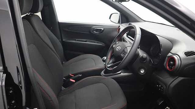 Hyundai I10 1.0 T-GDi N Line Hatchback 5dr Petrol Manual Euro 6 (s/s) (100 ps) Black