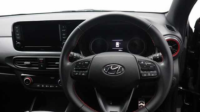 Hyundai I10 1.0 T-GDi N Line Hatchback 5dr Petrol Manual Euro 6 (s/s) (100 ps) Black
