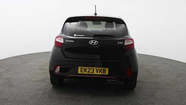 Hyundai I10 1.0 T-GDi N Line Hatchback 5dr Petrol Manual Euro 6 (s/s) (100 ps) Black