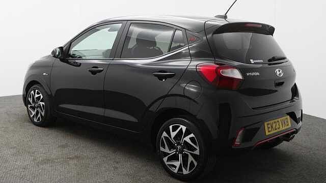 Hyundai I10 1.0 T-GDi N Line Hatchback 5dr Petrol Manual Euro 6 (s/s) (100 ps) Black