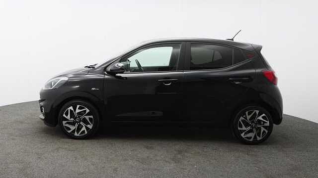 Hyundai I10 1.0 T-GDi N Line Hatchback 5dr Petrol Manual Euro 6 (s/s) (100 ps) Black