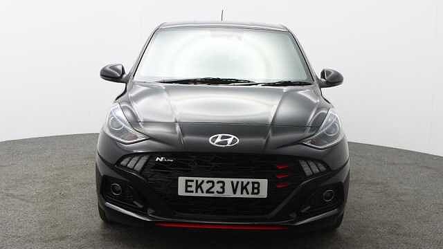 Hyundai I10 1.0 T-GDi N Line Hatchback 5dr Petrol Manual Euro 6 (s/s) (100 ps) Black