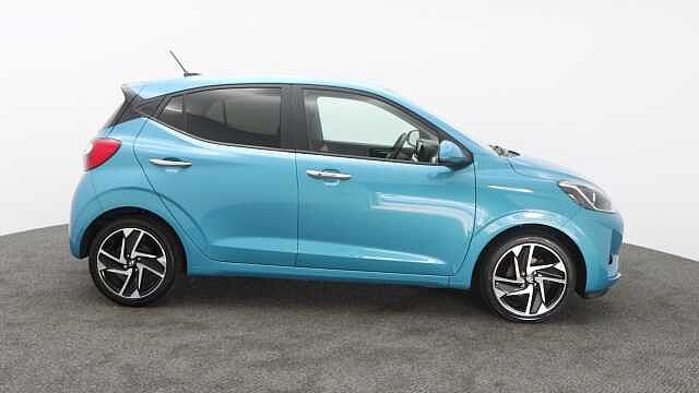 Hyundai I10 1.2 Premium Hatchback 5dr Petrol Auto Euro 6 (s/s) (84 ps) Blue