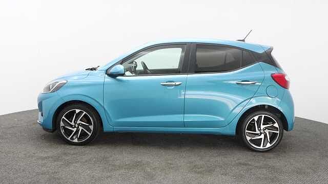 Hyundai I10 1.2 Premium Hatchback 5dr Petrol Auto Euro 6 (s/s) (84 ps) Blue