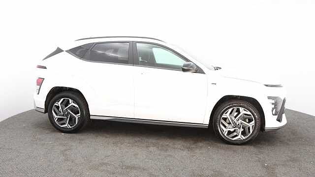Hyundai KONA 1.0 T-GDi N Line SUV 5dr Petrol Manual Euro 6 (s/s) (120 ps) White