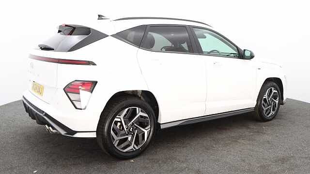Hyundai KONA 1.0 T-GDi N Line SUV 5dr Petrol Manual Euro 6 (s/s) (120 ps) White