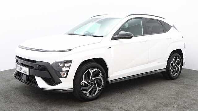 Hyundai KONA 1.0 T-GDi N Line SUV 5dr Petrol Manual Euro 6 (s/s) (120 ps) White