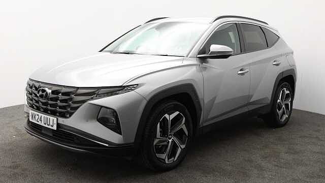 Hyundai TUCSON 1.6 h T-GDi Premium SUV 5dr Petrol Hybrid Auto Euro 6 (s/s) (230 ps) Silver