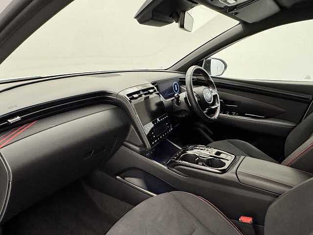 Hyundai TUCSON 1.6 TGDi Hybrid 230 N Line 5dr 2WD Auto White