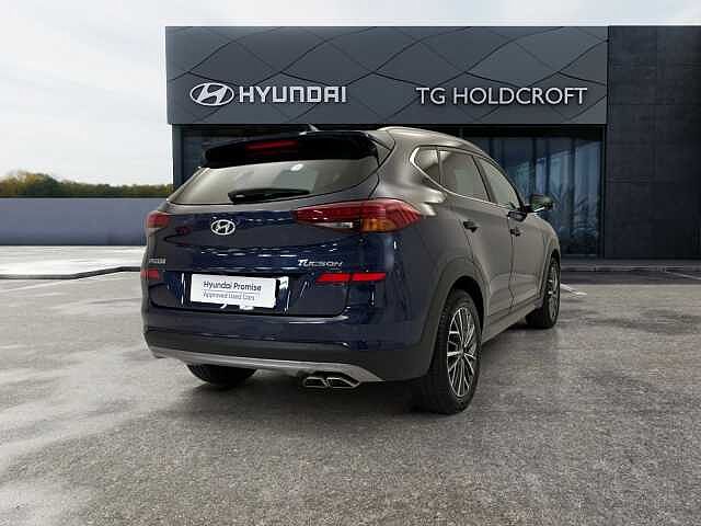 Hyundai TUCSON 1.6 TGDi 177 Premium 5dr 2WD Blue