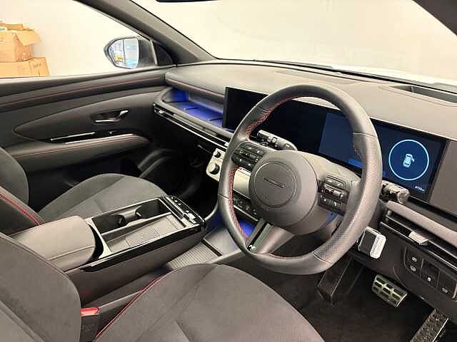 Hyundai TUCSON 1.6T 239 Hybrid N Line S 5dr Auto White