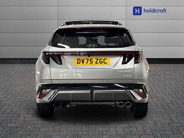 Hyundai TUCSON 1.6T Hybrid N Line S 5dr Auto Silver
