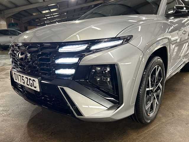 Hyundai TUCSON 1.6T Hybrid N Line S 5dr Auto Silver